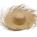 Chapeu De Palha Natural Desfiado