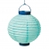 Lanterna Redonda Com Luz Azul - 20cm (cromus)