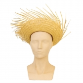Chapeu De Palha Natural Desfiado