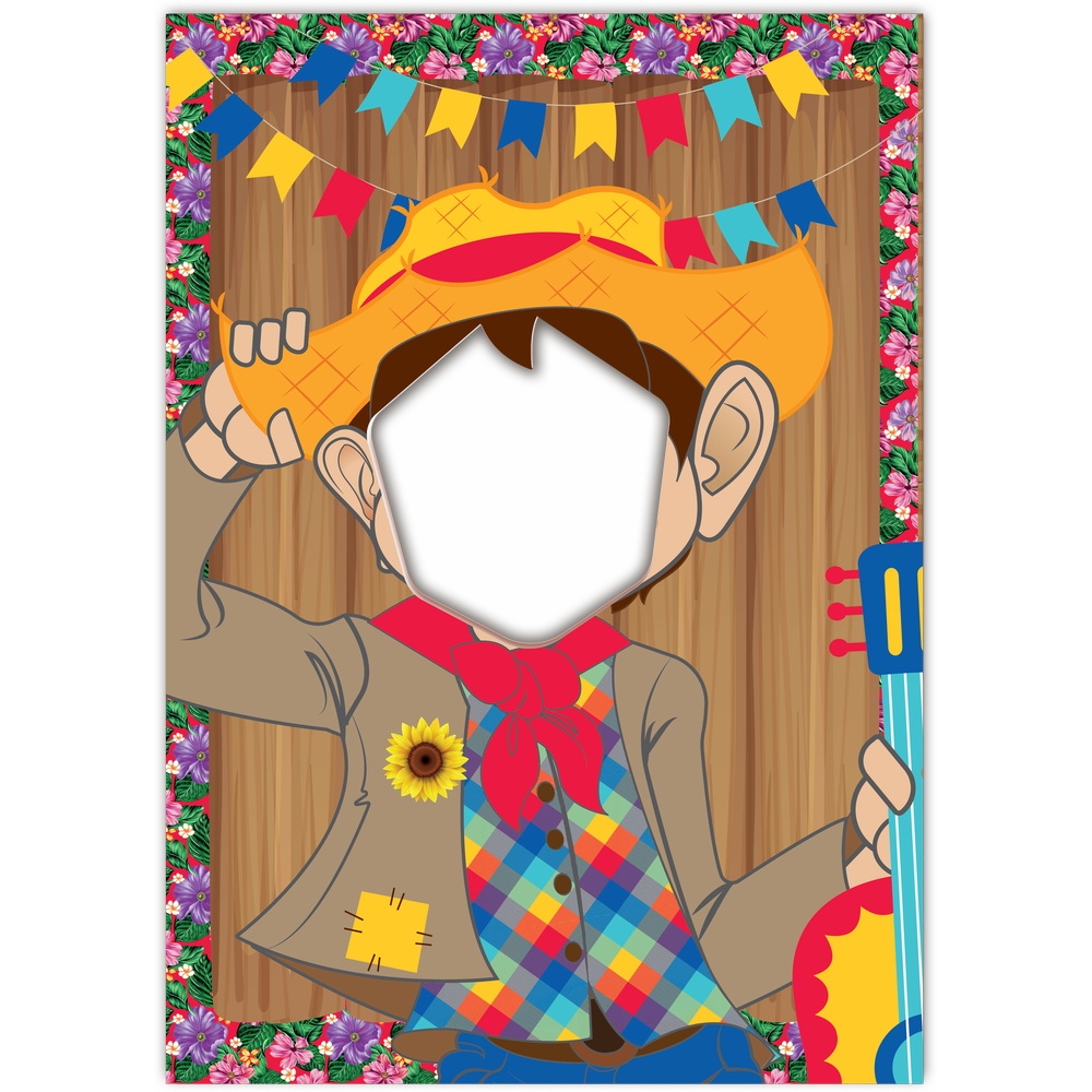Painel Decorativo Menino Festa Junina Un - Festcolor