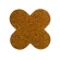 Forma 4 Petálas Glitter Dourado 50 Un - Nc Toys