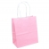 Sacola Papel Kraft Rosa Bebê Tamanho 18cm X 09cm X 24cm 10un