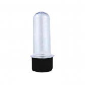 Tubete Mini Preta 8cm 10 Un