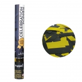 Lança Confete Celebration Ouro/preto - 40cm Popper