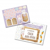 Kit Decorativo Caça Aos Ovos Un - Festcolor