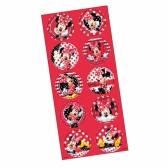 Adesivo Red Minnie Mouse 30 Un - Regina