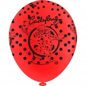 Balão Látex 12 Ladybug Miraculous 10 Un - Regina