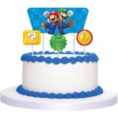 Topper De Bolo Super Mario 4 Un - Festcolor