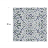 Guardanapo De Folhagem 32x32 Silver - 20un