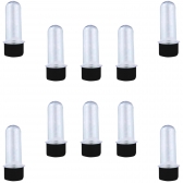 Tubete Mini Preta 8cm 10 Un