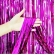 Cortina Metalizada Pink 100 X 200 Cm Un - Silverfestas