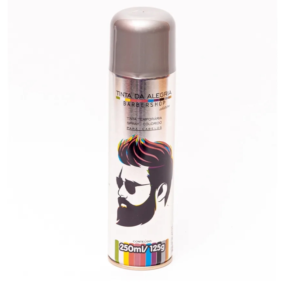 Tinta De Cabelo Prata 250ml - Tinta Da Alegria