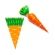 Embalagem De Cone 19x30 Cenoura 20 Un - Carber