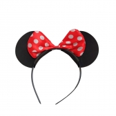 Tiara Da Minnie Em Eva Laço Vermelho Un - Q Festa