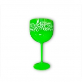 Taça Gin Ano Novo Verde 500ml Un - Neoplas