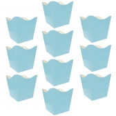 Cachepot Montado Médio Azul Claro 10 Un
