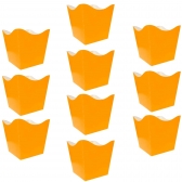 Cachepot Montado Pequeno Laranja 10 Un