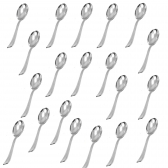 Colher Mini Make + Prata 20 Un