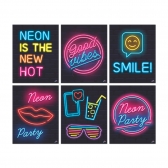 Quadrinhos Divertidos Neon V2 6 Un - Junco