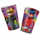 Copo De Papel 180ml Ladybug Miraculous 12 Un - Regina