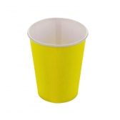 Copo De Papel Silver Amarelo 10 Un