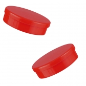 Latinha Vermelha 5x1cm 10 Un