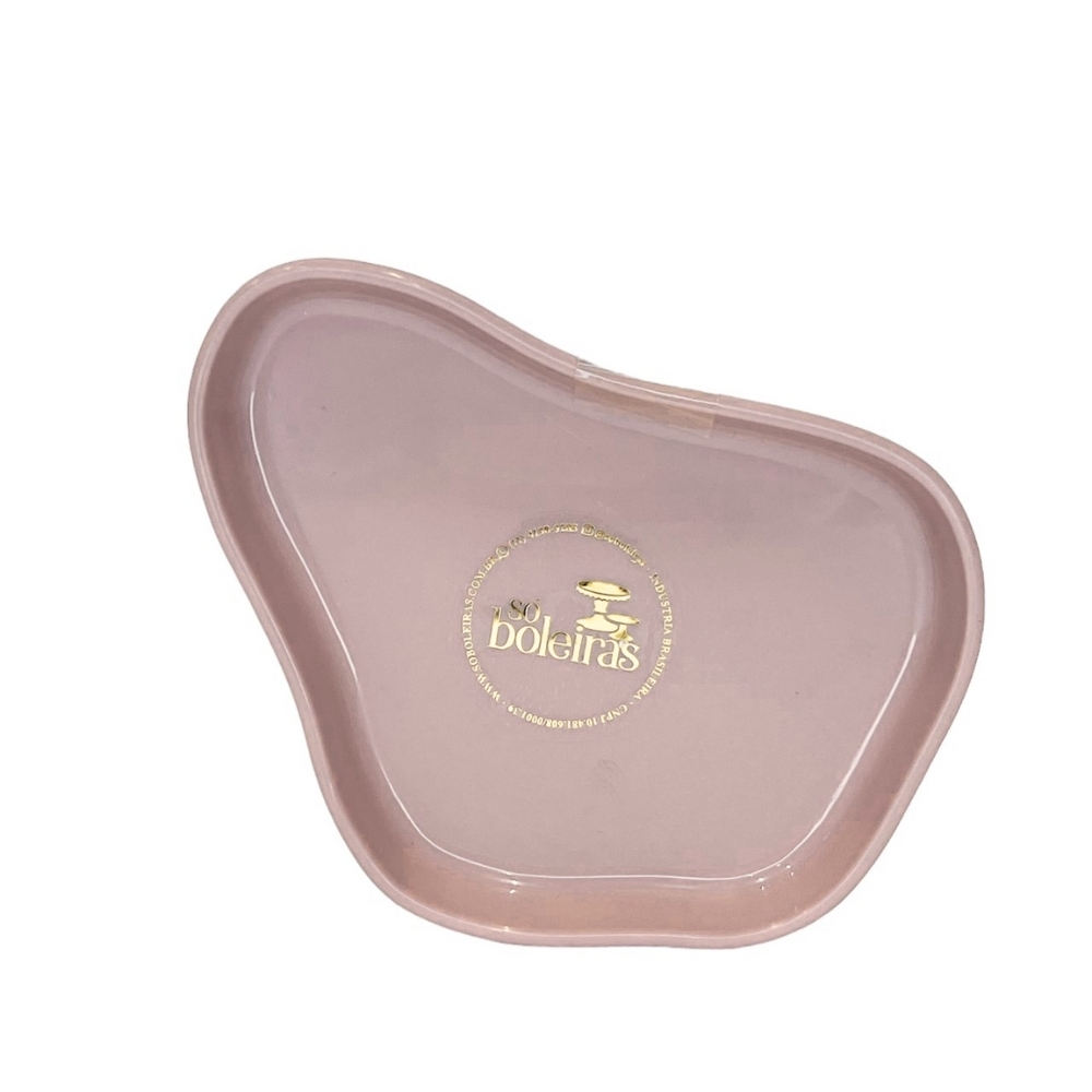 Bandeja Orgânica Lilás Chic 13cm Un - Sóboleiras