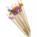 Palito De Bambu Colorido Para Petiscos Silver 12cm 20un