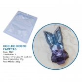 Forma Silicone 9867 Coelho Rosto Facetas Un - Bwb