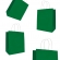 Sacola Papel Kraft Verde Bandeira Tamanho 18cm X 09cm X 22cm 10un