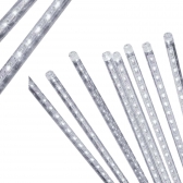 Bastão Led Branco Natalino Snowfall Bivolt 2m E 8 Bastões 50cm