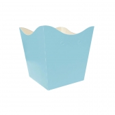 Cachepot Montado Médio Azul Claro 10 Un