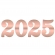 Dec De Parede 2025 Rose Gold Ursinho