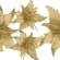 Bico Papagaio Aveludado C/glitter Champanhe 35cm Florarte