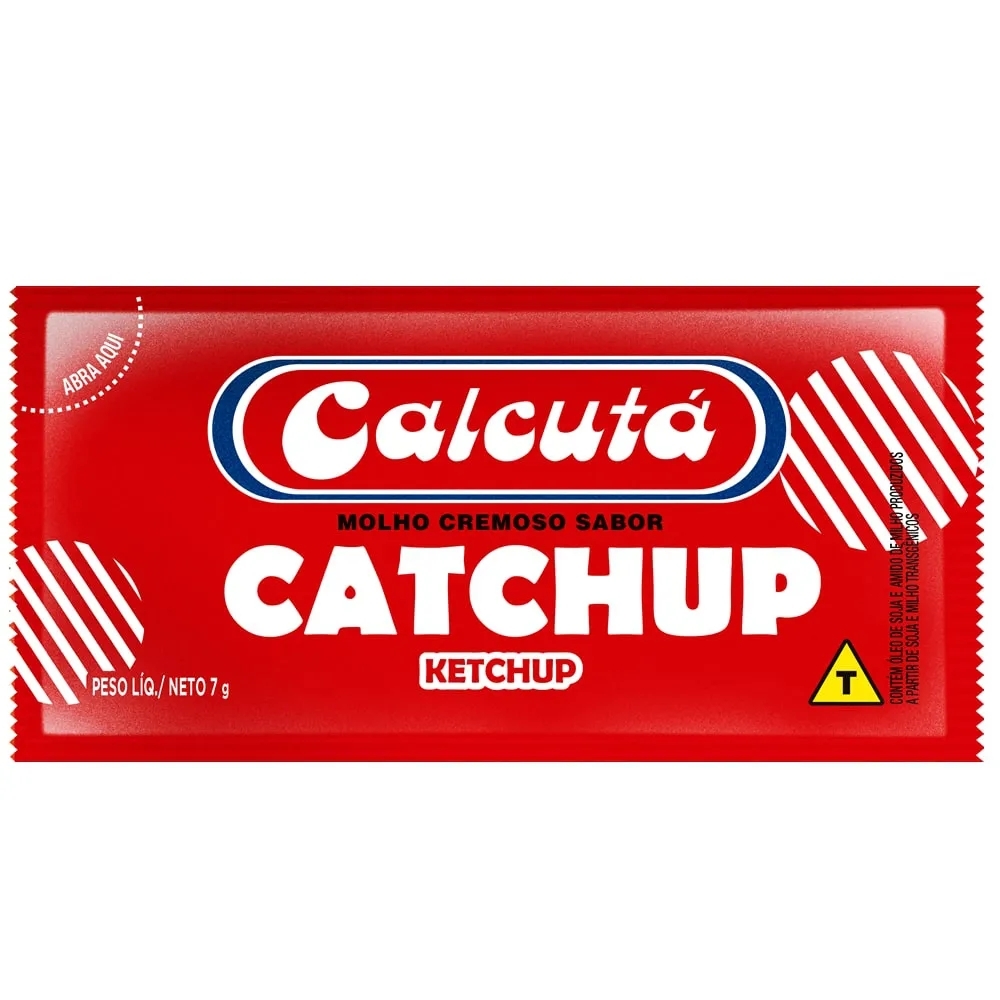 Sachês De Catchup Caixa 144x7g - Calcuta