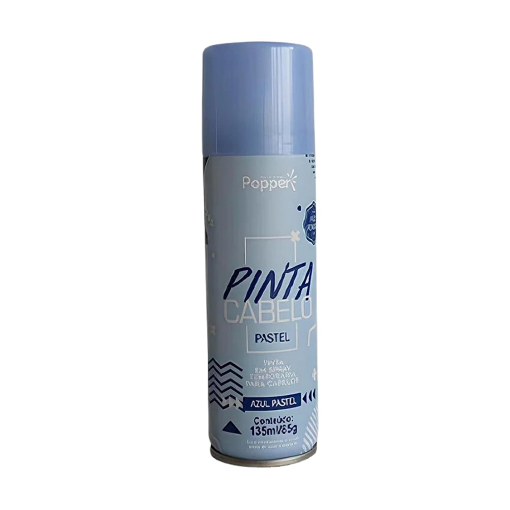 Tinta De Cabelo Popper Azul Pastel 135ml