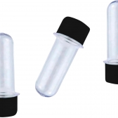 Tubete Mini Preta 8cm 10 Un
