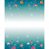 Toalha De Papel 120x220cm Fundo Do Mar Un - Regina