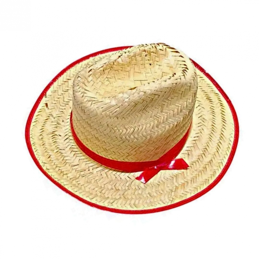 Chapeu De Palha Social Adulto - Un