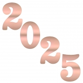 Dec De Parede 2025 Rose Gold Ursinho