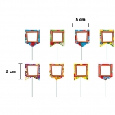 Picks Para Doce Personalizavel Arraia Regina Junina - 8un