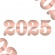 Dec De Parede 2025 Rose Gold Ursinho