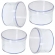 Lembrancinha Pote Acrilica Madu Redonda 5x4cm 10 Un