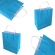 Sacola Papel Kraft Azul Bebê Tamanho 14cm X 08cm X 16cm 10 Un