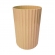 Vaso Decorativo Canelado Noz Moscada Un - Tasil