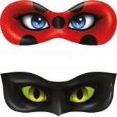 Máscara Ladybug Miraculous 6 Un - Regina