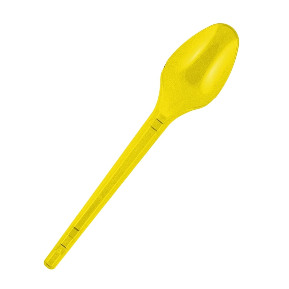Colher De Sobremesa Amarela 50 Un