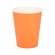 Copo De Papel Silver Laranja 270ml 10 Un