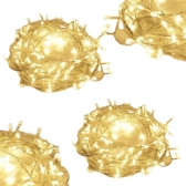 Pisca-pisca 100 Led Branco Quente 8 Fuções