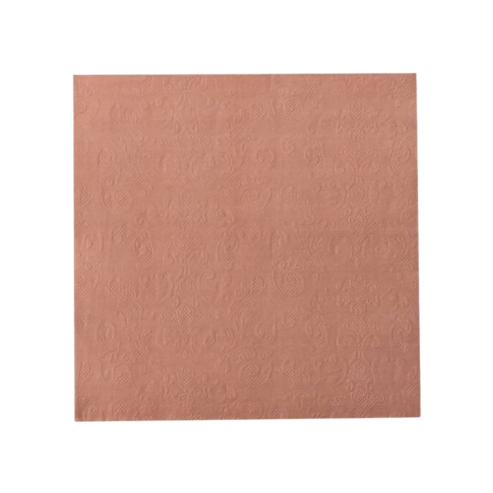 Guardanapo Silver Relevo Rose 33x33cm 20un
